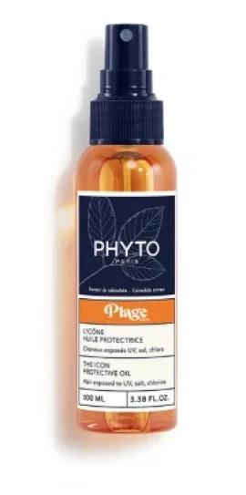 Phyto Beach The Protective Oil icon Hair exposed to UV Salt and Chlorine 100ml