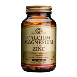 Solgar Calcium Magnesium plus Zinc 100tabs