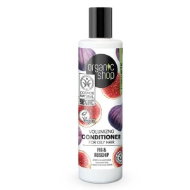 Organic Shop Μαλακτικό Όγκου για Λιπαρά Μαλλιά Σύκο & Τριαντάφυλλο, 280ml