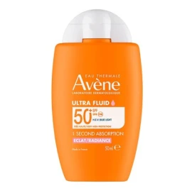 Avene Eau Thermale Ultra Fluid Eclat/Radiance Αντιηλιακό Προσώπου SPF50+, 50ml