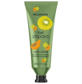 HELENVITA Hand Cream Kiwi Papaya, Ενυδατική Κρέμα Χεριων με Τροπικά Φρούτα- 30ml