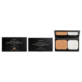 Korres Activated Charcoal Corrective Compact Foundation ACCF3 Διορθωτικό make-up για Ατέλειες 9.5gr