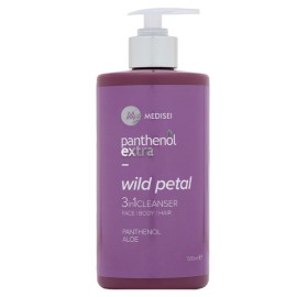 Panthenol Extra Wild Petal 3in1 Γυναικείο Καθαριστικό για Πρόσωπο, Σώμα & Μαλλιά, 500ml