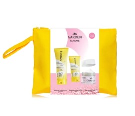 Garden Promo Ray Care, Αντηλιακό Γαλάκτωμα Πρόσωπο & Σώμα SPF50 -75ml & Αντηλιακή Κρέμα Προσώπου SPF50+ -25ml & Αντιρυτιδική Κρέμα για πρόσωπο και μάτια -50ml & Νεσεσέρ -1σετ