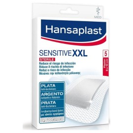 Hansaplast Med Sensitive Sterile Αποστειρωμένα Αυτοκόλλητα Επιθέματα XXL 10x8cm 5τμχ