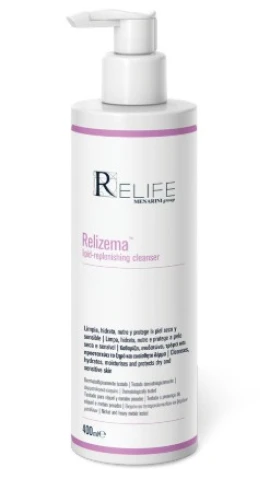 Relife Relizema Lipid Replenishing Cleanser (400ml) - Καθαριστικό για Ξηρό & Ευαίσθητο Δέρμα