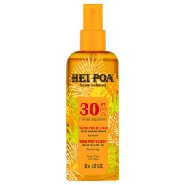 Hei Poa Soins Solaire Monoi Dry Oil Tiare Spray SPF30 Αντηλιακό Ξηρό Λάδι για Πρόσωπο & Σώμα 150ml