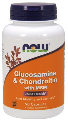 Now Foods Glucosamine & Chondroitin With MSM 90 κάψουλες