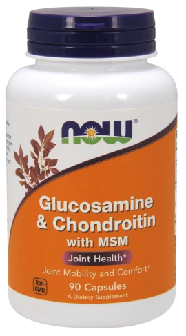 Now Foods Glucosamine & Chondroitin With MSM 90 κάψουλες