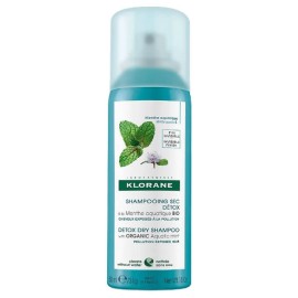 Klorane Detox Dry Shampoo με Υδάτινη Μέντα για Κάθε Τύπο Μαλλιών 50ml