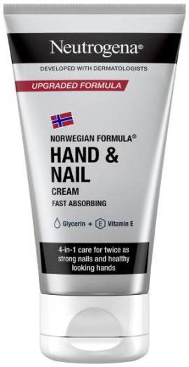 Neutrogena Hand & Nail Crema with Glycerin & Vitamin E Κρέμα Χεριών με Γλυκερίνη & Βιταμίνη Ε, 75ml