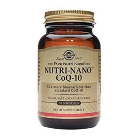 Solgar Nutri-Nano CoQ10 3.1x 50softgels