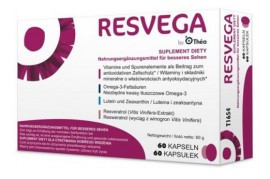 THEA Resvega 60 Κάψουλες- Συμπλήρωμα διατροφής για την όραση