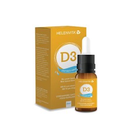 Helenvita Vitamin D3 Drops 400iu Συμπλήρωμα Διατροφής Βιταμίνης D3 σε Σταγόνες Γεύση Λεμόνι 20ml