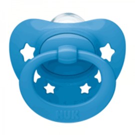 Nuk Signature Blue Stars Πιπίλα Σιλικόνης 6-18m 1τμχ