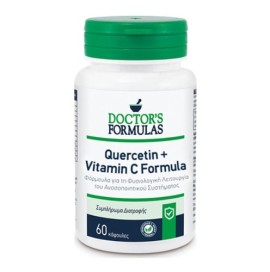Doctors Formulas Quercetin & Vitamin C Formula Συμπλήρωμα Διατροφής με Βιταμίνη C & Κερσετίνη, 60caps
