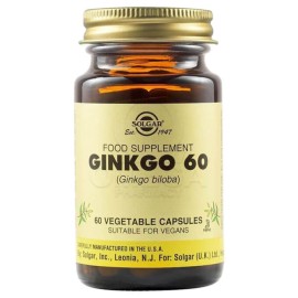 Solgar Ginkgo Biloba 60mg 60caps