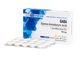Viogenesis GABA 750mg, 30vag. caps