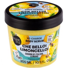 Organic Shop by Natura Siberica Travel Dream Body Scrub Lemons Απολεπιστικό Σώματος με Λεμόνι, 300ml