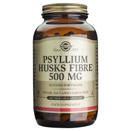 Solgar Psyllium Husks Fibre Caps 500mg Ομαλή Λειτουργεία του εντερικού συστήματος 200 φυτικές κάψουλες