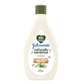 Johnsons Baby Aloe Vera Naturally Sensitive Body Lotion 395ml