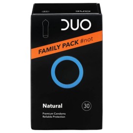 Duo Νatural Premium Condoms Family Pack #not Προφυλακτικά 30τμχ