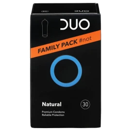 Duo Νatural Premium Condoms Family Pack #not Προφυλακτικά 30τμχ