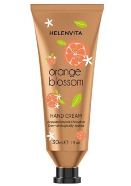 HELENVITA Hand Cream Orange Blossom, Ενυδατική Κρέμα Χεριων με Πορτοκάλι - 30ml