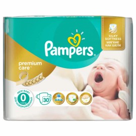 Pampers Premium Care No 0 (1-2,5 kg) 30τμχ