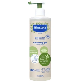 Mustela Bio Cleansing Gel Τζελ Καθαρισμού για Μαλλιά & Σώμα, 400ml