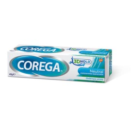 Corega 3D Hold Neutral Στερεωτική κρέμα οδοντοστοιχιών 40g