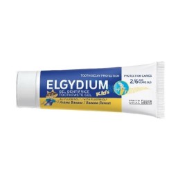 Elgydium Kids οδοντόπαστα gel banana 500ppm 50ml