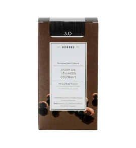 Korres Argan Oil 3.0 Μόνιμη Βαφή Καστανό Σκούρο 50ml