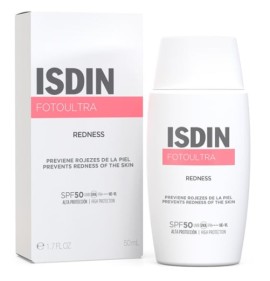 ISDIN Fotoultra Redness SPF50 Αντηλιακό Προσώπου για Ευαίσθητο Δέρμα, 50ml