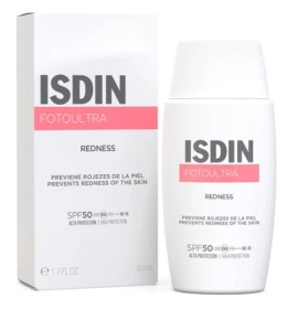 ISDIN Fotoultra Redness SPF50 Αντηλιακό Προσώπου για Ευαίσθητο Δέρμα, 50ml