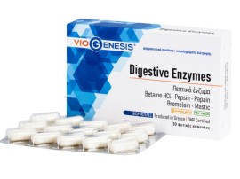 Viogenesis Digestive Enzymes, 30 κάψουλες