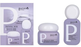 Panthenol Extra Σετ Youthful Skin, Κρέμα Ματιών & Προσώπου - 50ml Ορός Προσώπου & Ματιών - 30ml