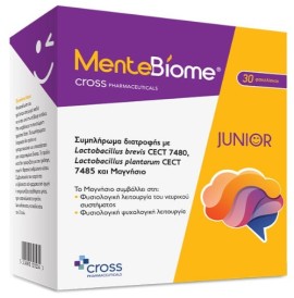 Cross Pharmaceuticals MenteBiome Junior, 30 φακελίσκοι