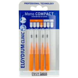 Elgydium Clinic Mono Compact 1.2mm Μεσοδόντια Βουρτσάκια, 4τεμ