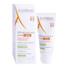 A- Derma Epitheliale A.H. Ultra SPF50+ Προστατευτική Επανορθωτική Κρέμα κατά των Σημαδιών 100ml