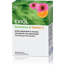 Eviol Echinacea & Vitamin C 30 μαλακές κάψουλες