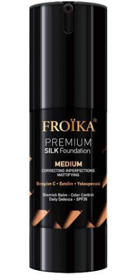 Froika Premium Silk Foundation Medium Spf30, 30ml