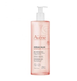 Avene Xeracalm Nutrition Τζελ Καθαρισμού 750ml,Τζελ Καθαρισμού για Ευαίσθητες & Ξηρές Επιδερμίδες