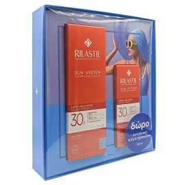 Rilastil Set Sun System PPT Velvet Lotion SPF30 Αντηλιακή Κρέμα Σώματος 200ml & ΔΩΡΟ Rilastil Sun System PPT Velvet SPF30 Αντηλιακή Κρέμα Προσώπου 50ml