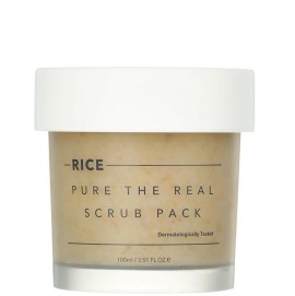 Thank You Farmer Rice Pure The Real Scrub Pack Αυτοθερμαινόμενο Πίλινγκ Προσώπου 100ml