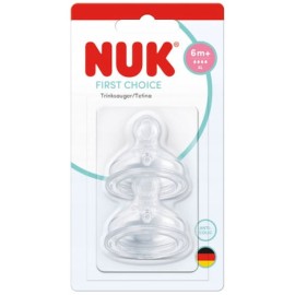 NUK First Choice+ Θηλές Σιλικόνης No Colic 6m+, 2τεμ
