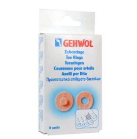 Gehwol Toe Ring Round Στρογγυλοί Προστατευτικοί Δακτύλιοι, 9 τεμάχια