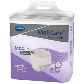 Hartmann MoliCare Premium Mobile Large Size 100cm – 150cm Εσώρουχο Ακράτειας Νύχτας (915873) 14τμχ