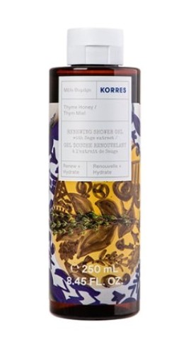 Korres Renewing Shower Gel Αφρόλουτρο Μέλι-Θυμάρι, 250ml