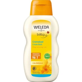 Weleda Κρεμόλουτρο καλέντουλας για μωρά και παιδιά με εκχυλίσματα βοτάνων CALENDULA-BAD 200ml